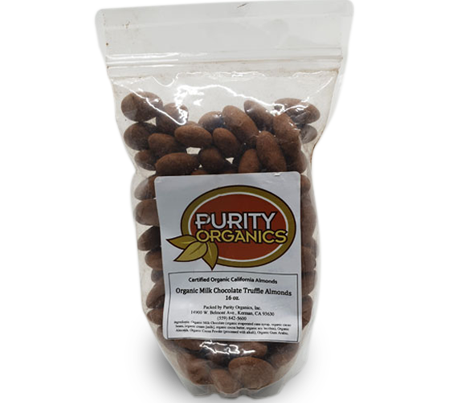 Organic Milk Chocolate Truffle Almonds