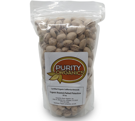 Organic Roasted Pistachios